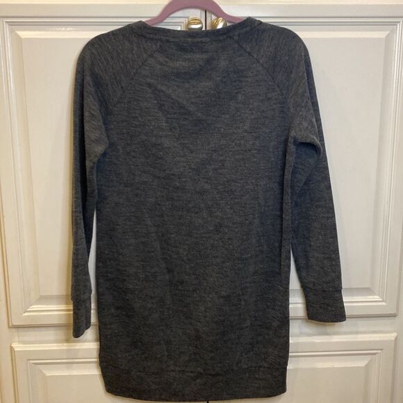 Merrell Arcadian Tunic Sweatshirt - Gray - Small Petite - Picture 5 of 12